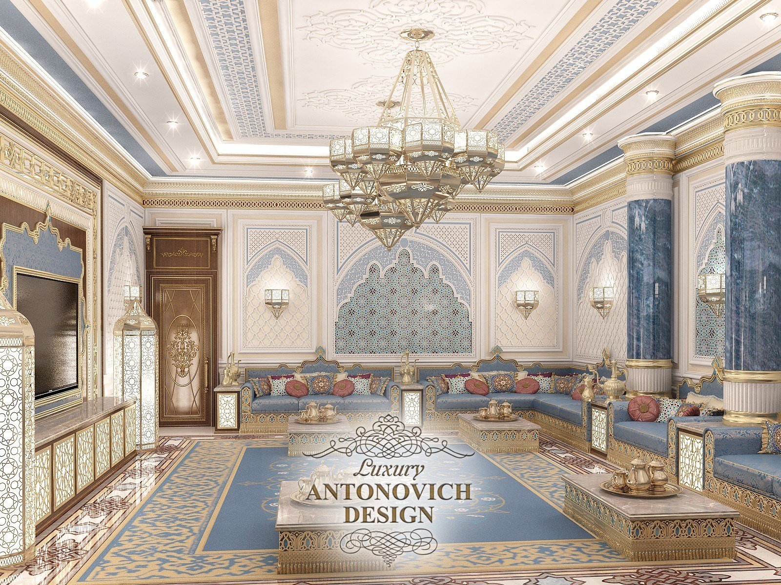 Арабский стиль в интерьере - Luxury Antonovich Design