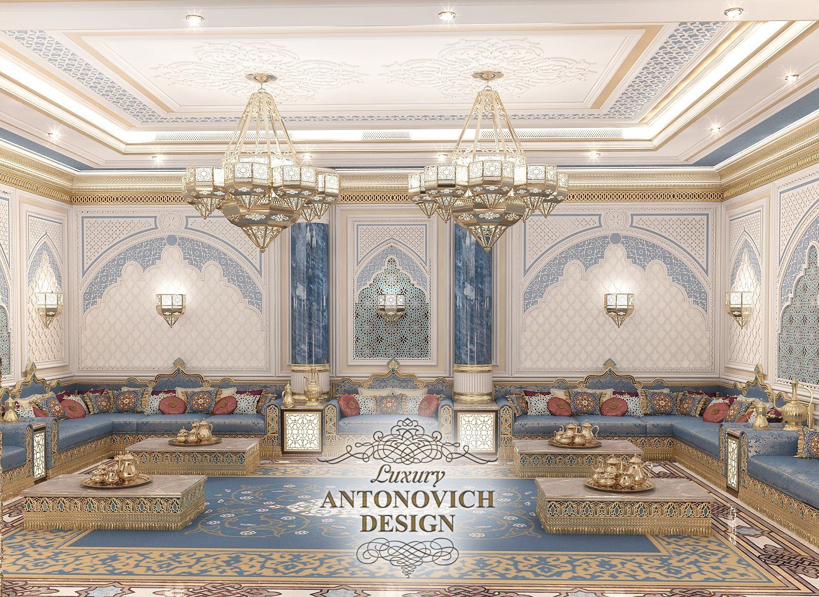 Арабский стиль в интерьере - Luxury Antonovich Design