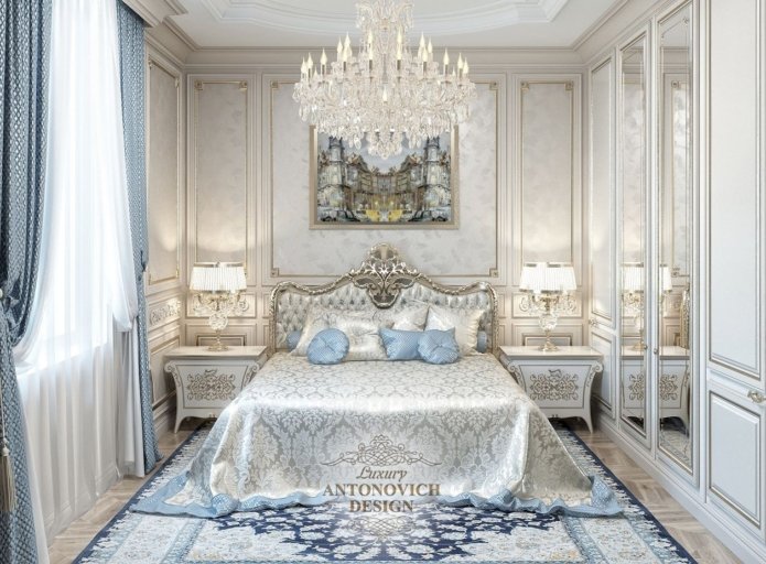Дизайн спальни в стиле классика