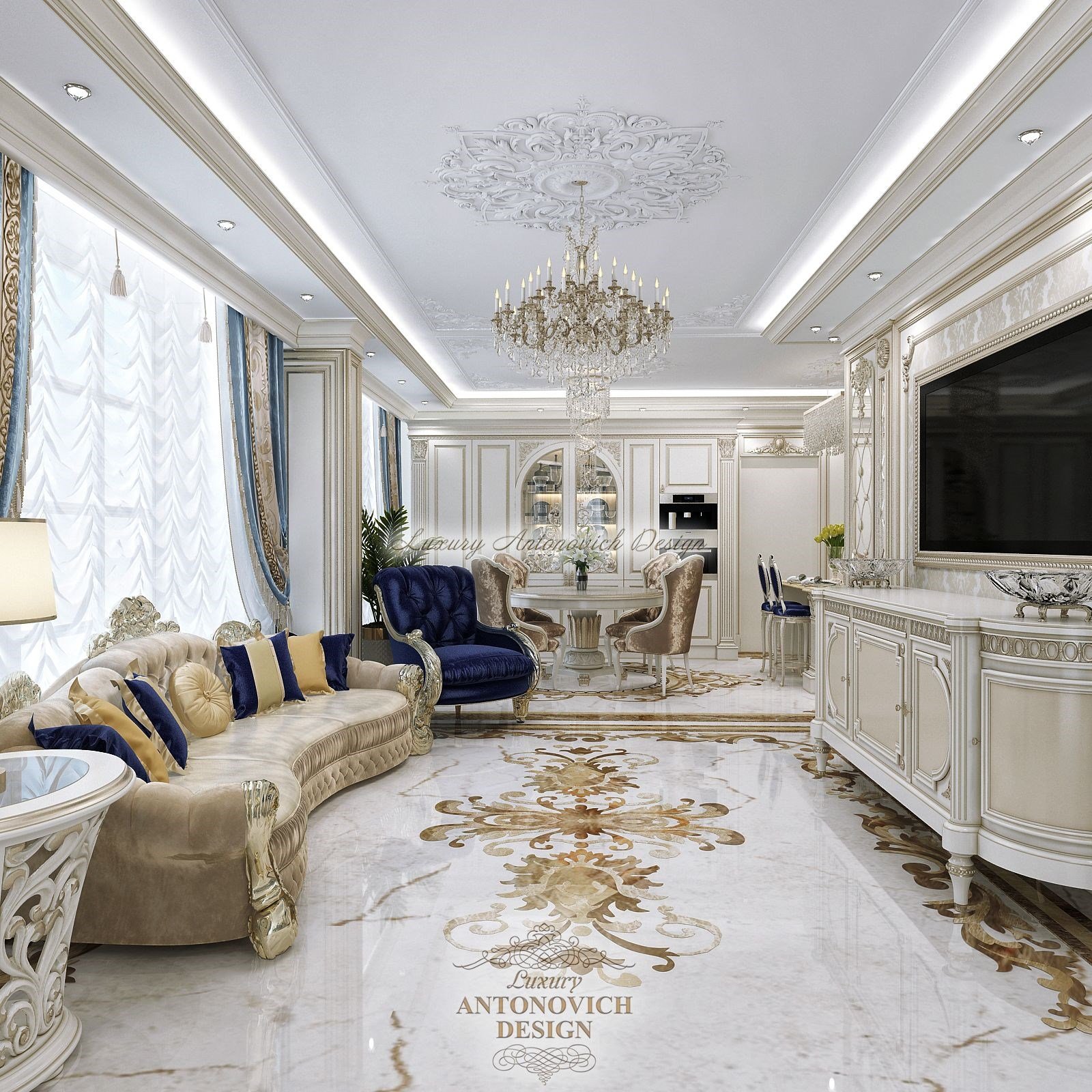 Стиль Luxury Antonovich Design