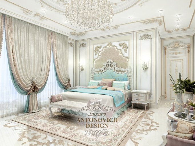 Дизайн интерьера спальни Шимкент