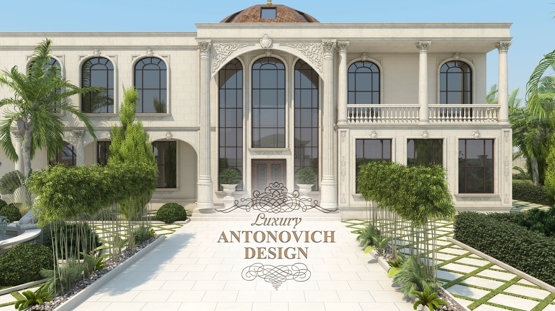 Проектирование двухэтажных домов - Luxury Antonovich Design