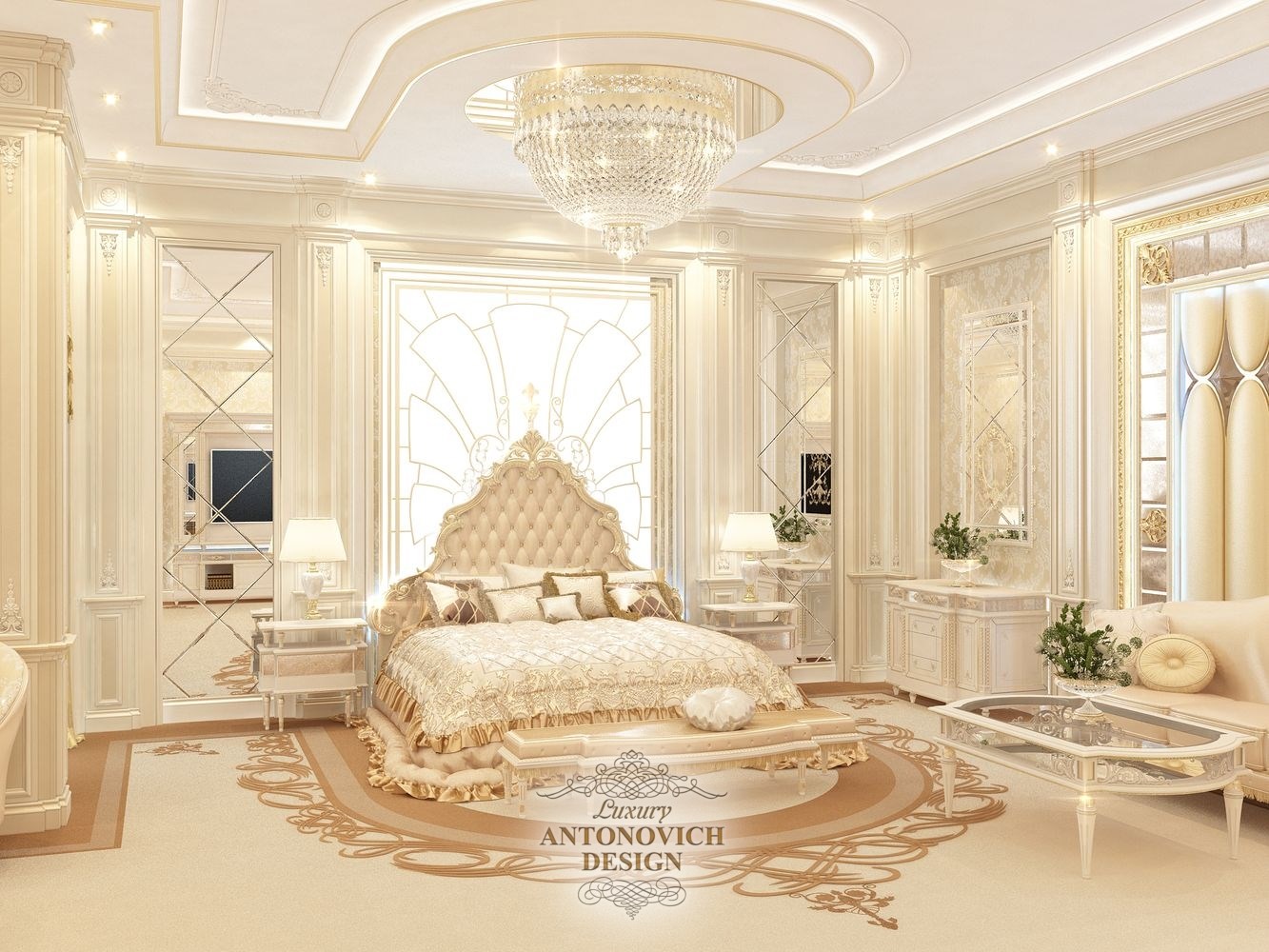 Самые красивые дизайны спален - Luxury Antonovich Design