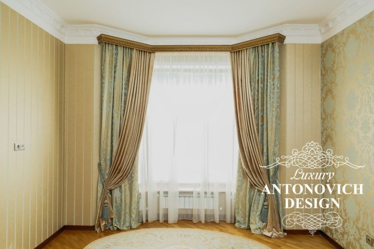 Итальянские шторы от студии Luxury Antonovich Design (Ташкент)