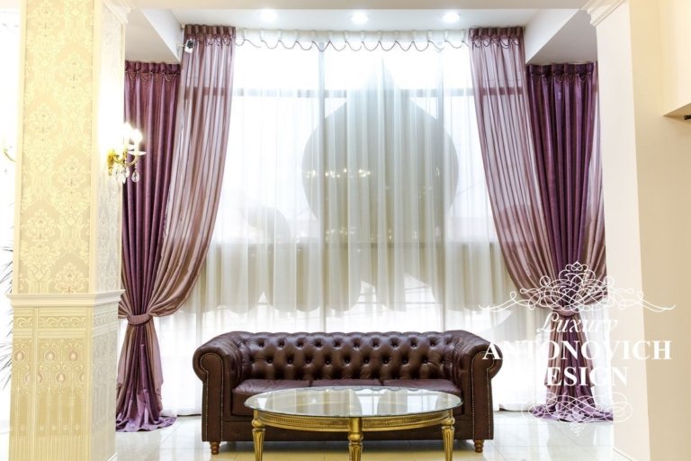Модные шторы от студии Luxury Antonovich Design (Ташкент)