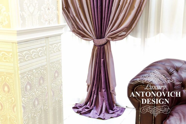 Шторы и тюли от студии Luxury Antonovich Design (Ташкент)