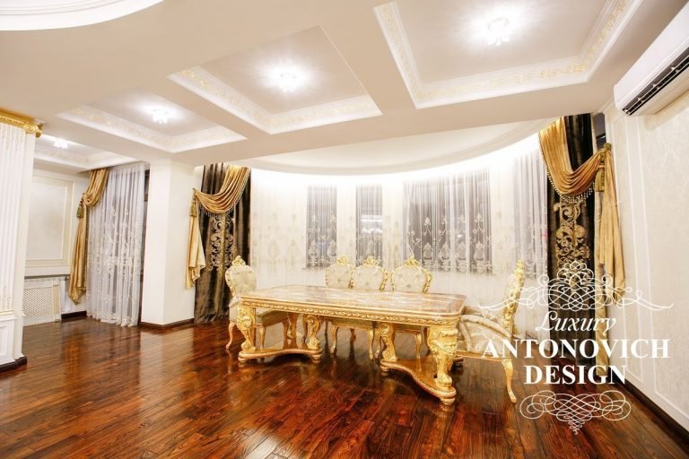 Магазин штор в Алматы от студии Luxury Antonovich Design (Узбекистан)