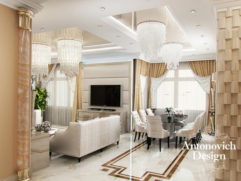 Дизайн квартиры Ташкент  - студия элитного дизайна интерьера Antonovich Design