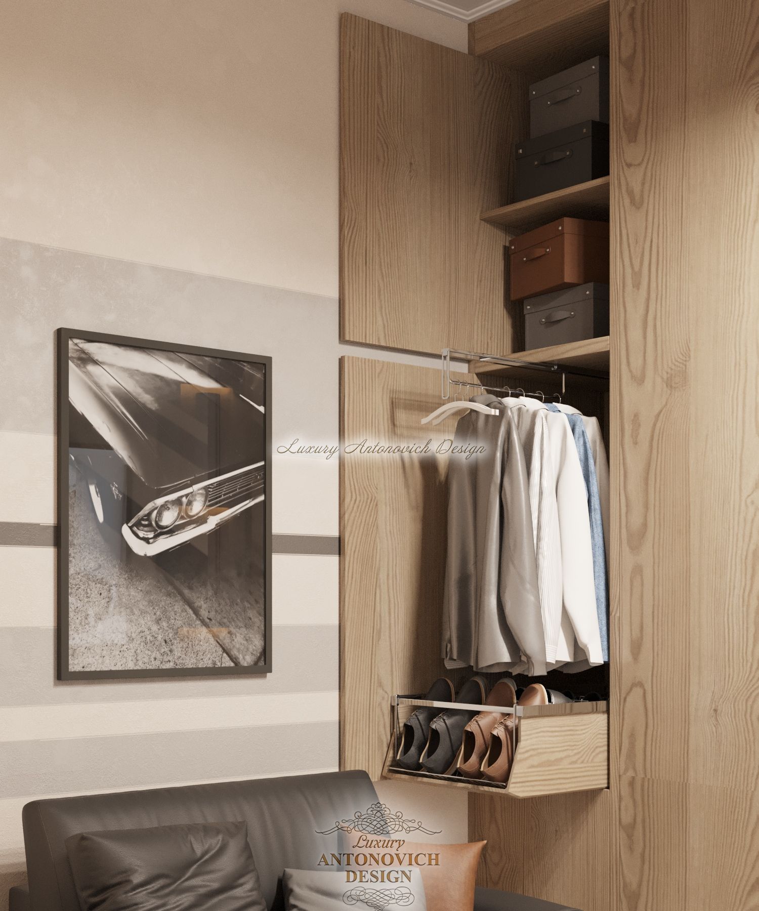 Дизайн интерьера Комната водителей 9 офиса, Студия Luxury Antonovich Design