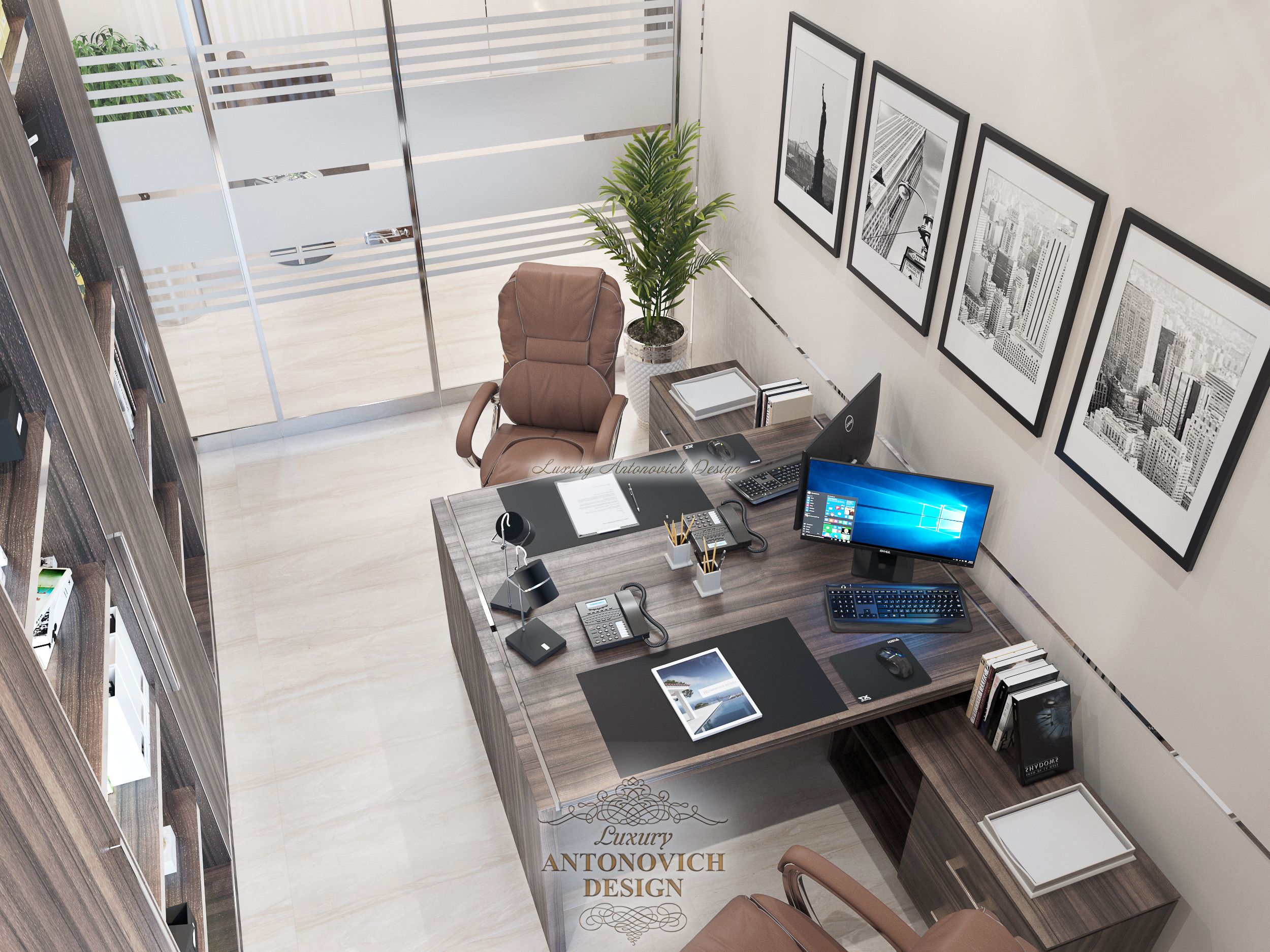 Дизайн интерьера Кабинет 3 офиса, Студия Luxury Antonovich Design
