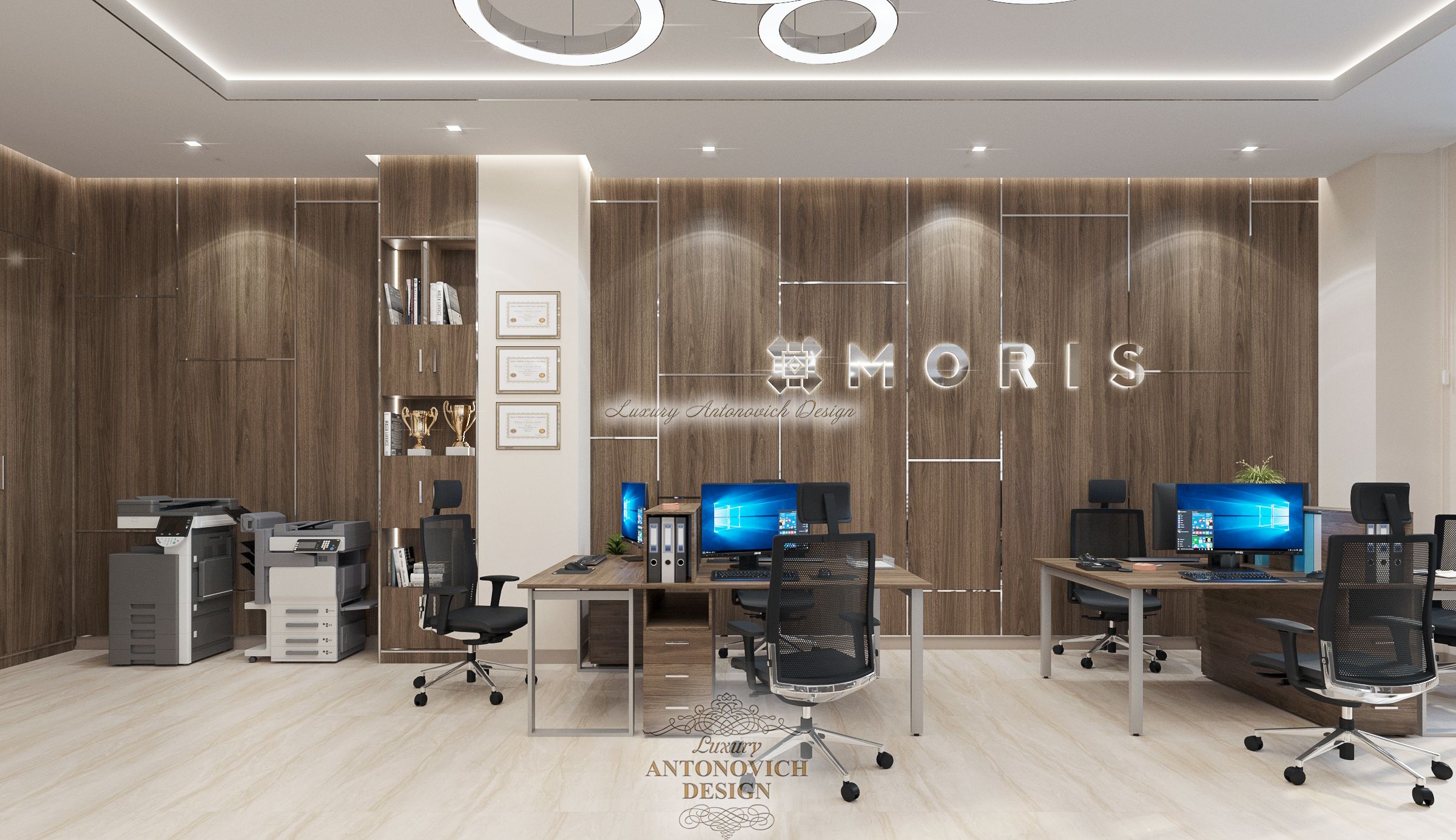 Дизайн интерьера Помещения 3 офиса, Студия Luxury Antonovich Design