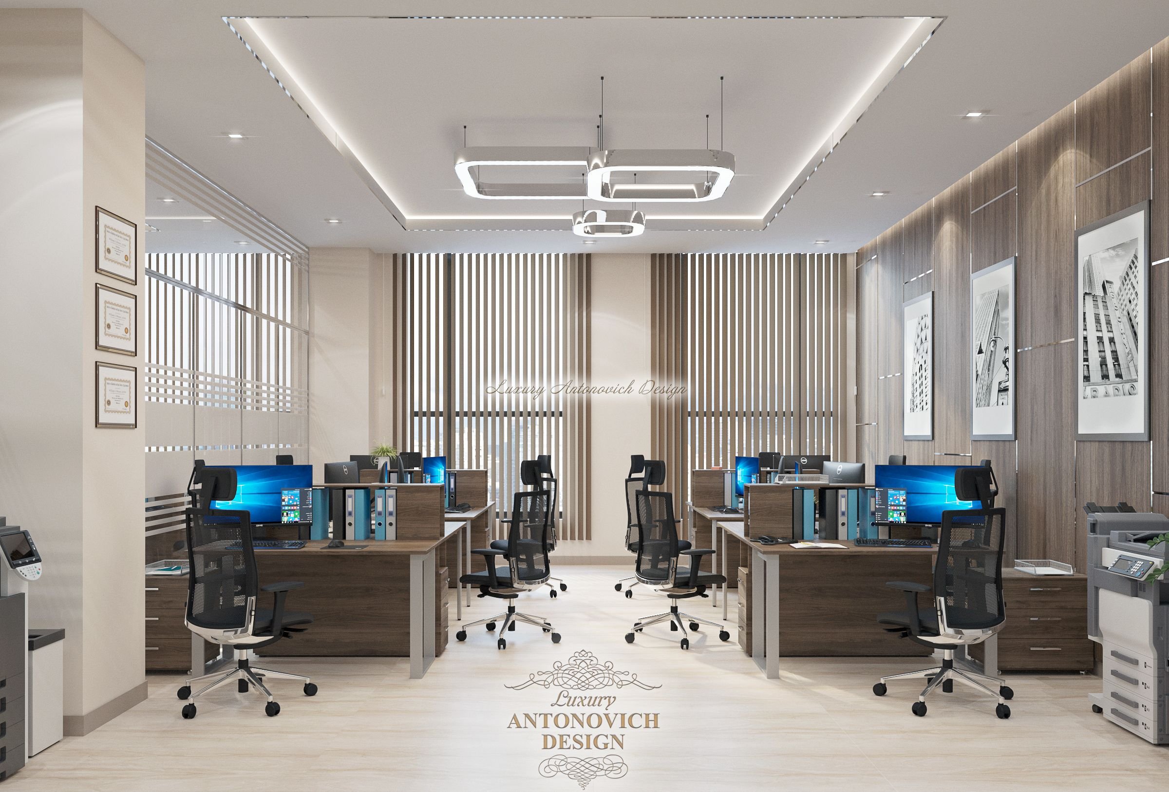 Стильные Помещения 5 офиса, Студия Luxury Antonovich Design